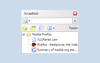 ScrapBook - расширение для Firefox